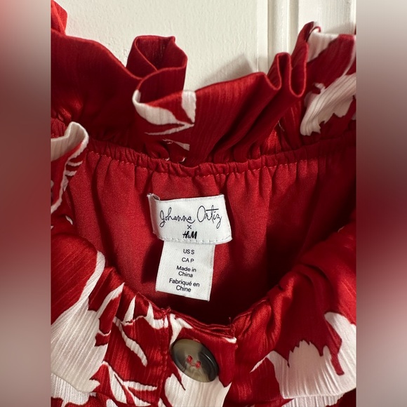 Johanna Ortiz X H&M Size Small. Tank top / summer / tie up - Picture 6 of 10